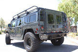 Hummercore Hummer H1 Ladder For Stock Rear Bumper Left & Right  Side with 2" Lift Including Alpha